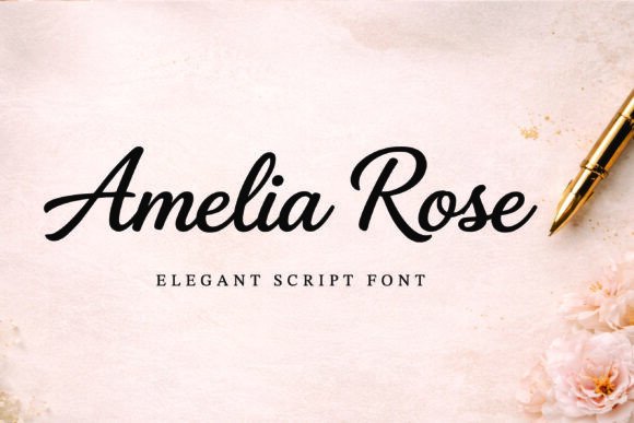 Amelia Rose Typeface Review for Digital Branding