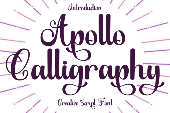 Apollo Calligraphy: The Warm Script Font for Handmade Brands