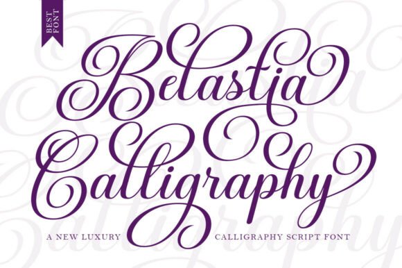 Belastia Calligraphy: The Elegant Script Font for Scroll-Stopping Visuals