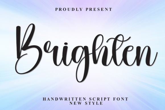 Brighten: The Handwritten Script Font for Warm, Professional Branding