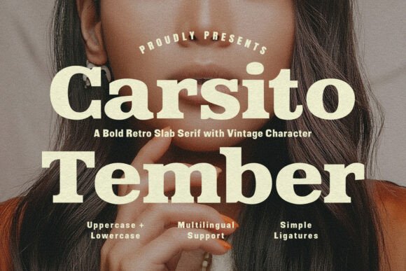 Carsito Tember Font Review: Elevate Small Business Branding