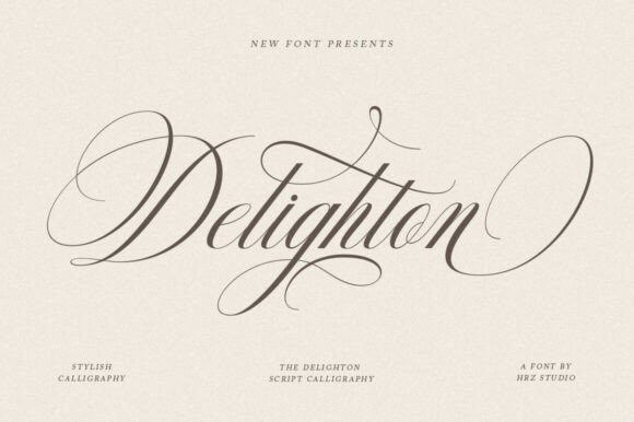 Delighton Script: Elevate Your Brand Identity
