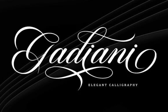 Gadiani: Elegant Script Handwritten Fonts for Modern Web Design
