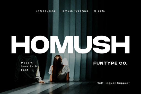 Homush: The Premium Sans Serif Font for Modern Branding