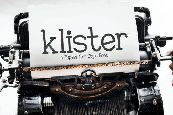 Klister Typeface: A Slab Serif Review for Campaign Design