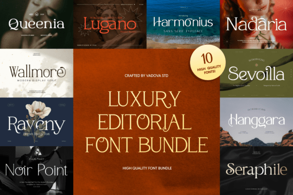 Luxury Editorial Bundle for High-End Campaign Design