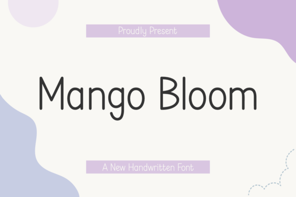 Mango Bloom: A Script Handwritten Font for Elegant Campaign Design