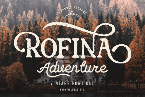 Rofina Typeface: A Balanced Serif and Script Duo for Editorial Design