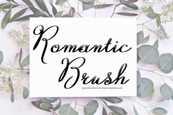 Romantic Brush: The Elegant Script Font for Editorial Design
