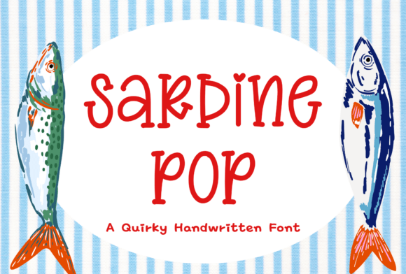 Sardine Pop Typeface Review for Coastal Branding