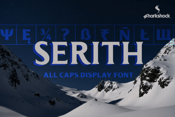 Serith: A Sharp Serif for Editorial Branding