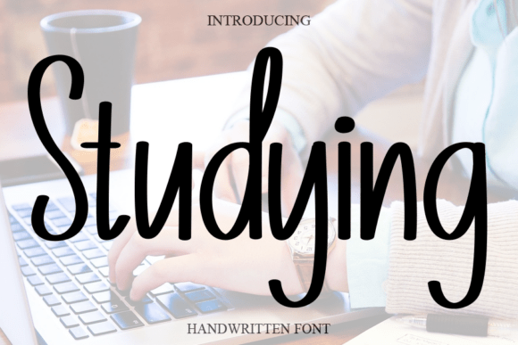 Studying Typeface Review: A Sweet Script Handwritten Font for Romantic Branding
