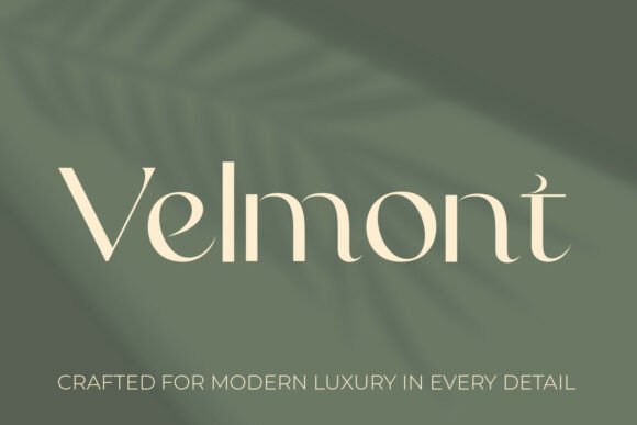 Velmont Typeface Review for Elegant Branding