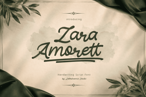 Zara Amorett: Modern Urban Handwritten Script for Editorial Design